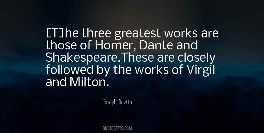 Quotes About Dante #1498658