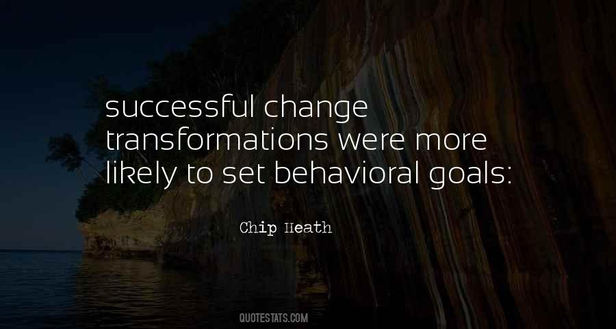 Quotes About Successful Change #1190913