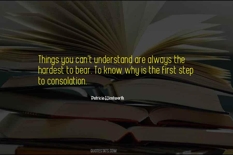 Quotes About Things You Can't Understand #400654