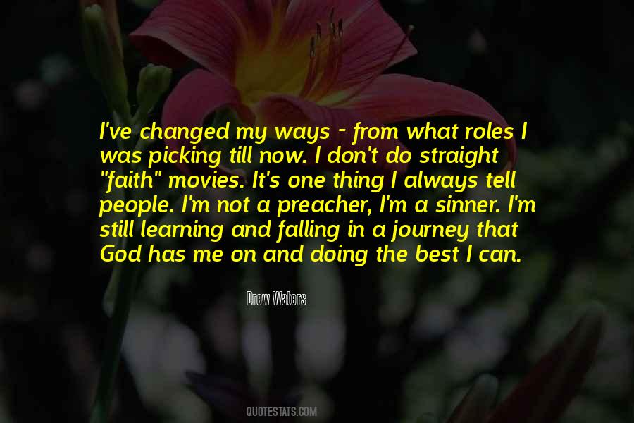 Quotes About I've Changed #1577247