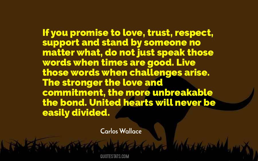 Quotes About Respect Love And Trust #1552109
