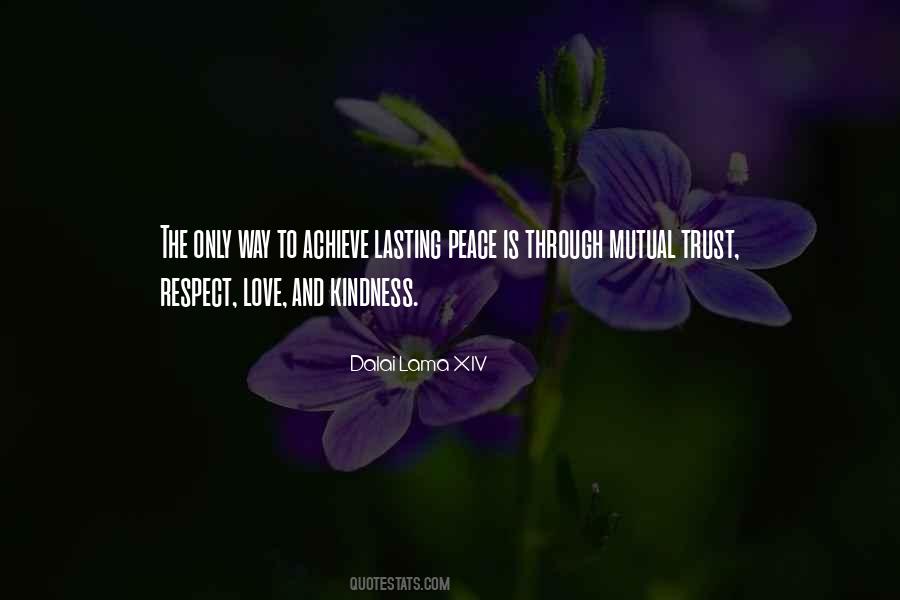 Quotes About Respect Love And Trust #1630626