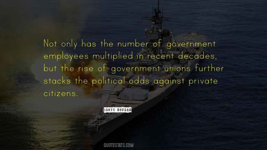 Quotes About Government Employees #1766575