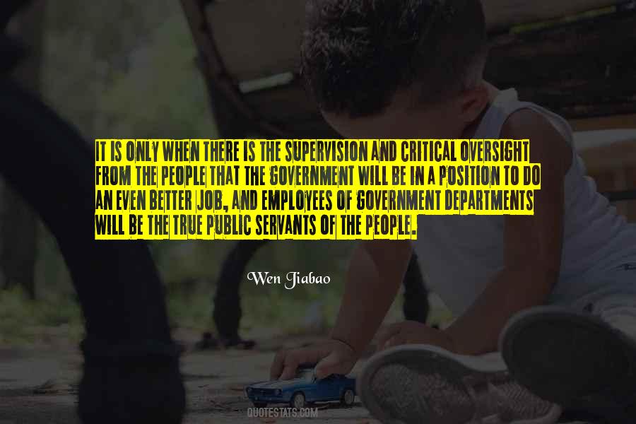 Quotes About Government Employees #430493