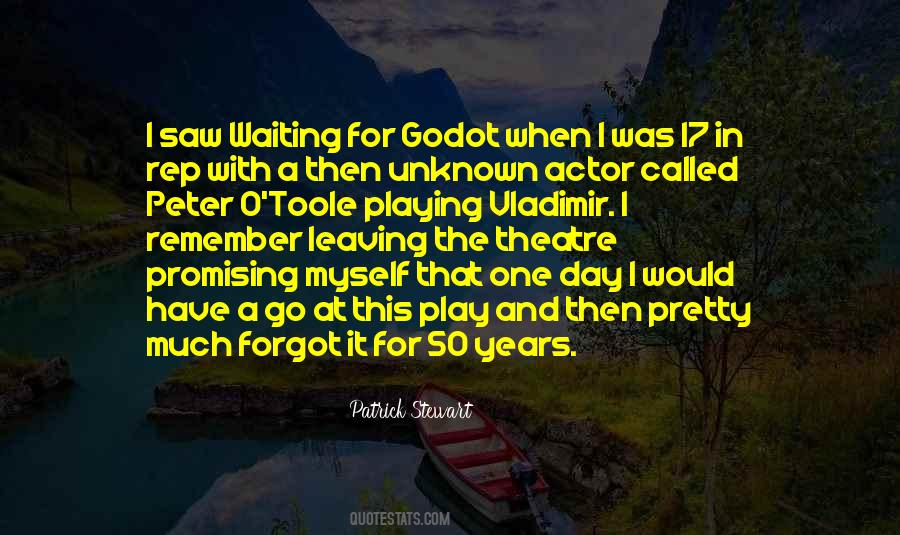 Quotes About Waiting For Godot #328945