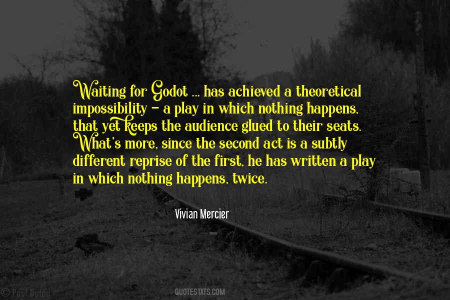 Quotes About Waiting For Godot #53657