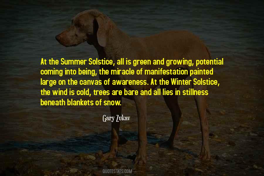 Quotes About Winter Solstice #652669