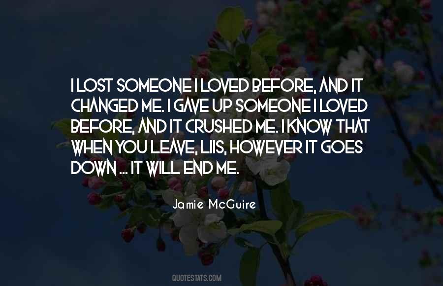 Quotes About Someone You Lost #852133