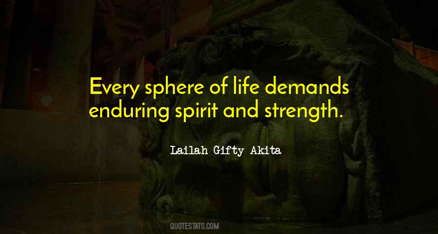 Quotes About Endurance And Strength #1413489