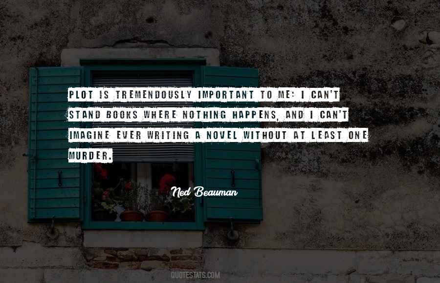 Quotes About Plot Writing #1062549