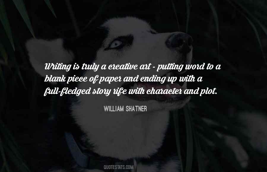 Quotes About Plot Writing #1073699