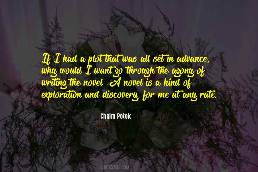 Quotes About Plot Writing #1075972
