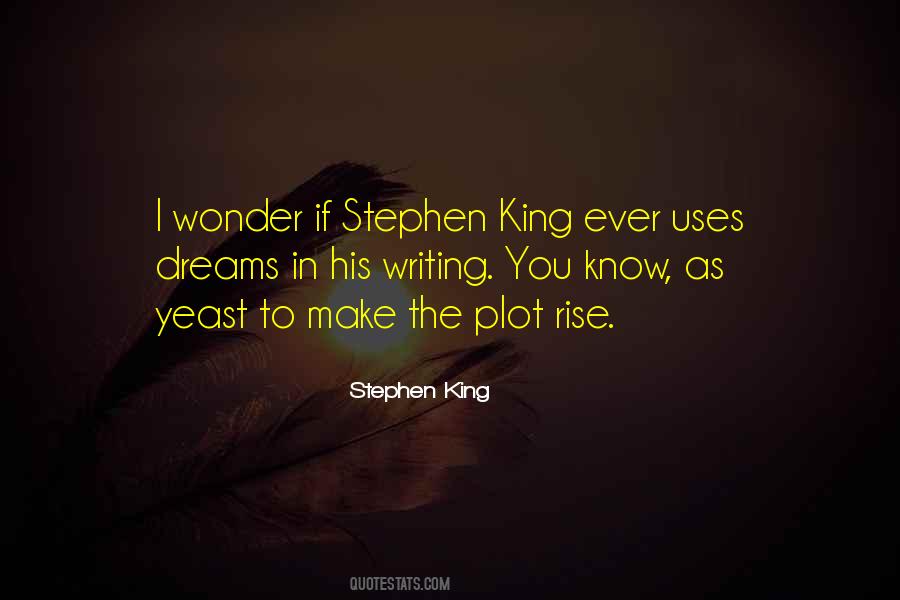 Quotes About Plot Writing #1151772
