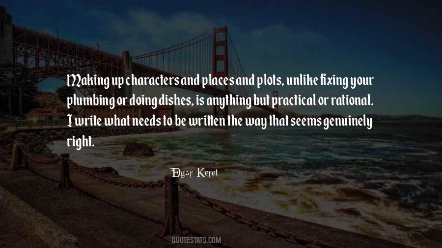 Quotes About Plot Writing #1385891