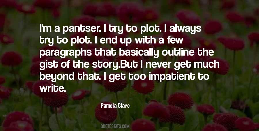 Quotes About Plot Writing #210299