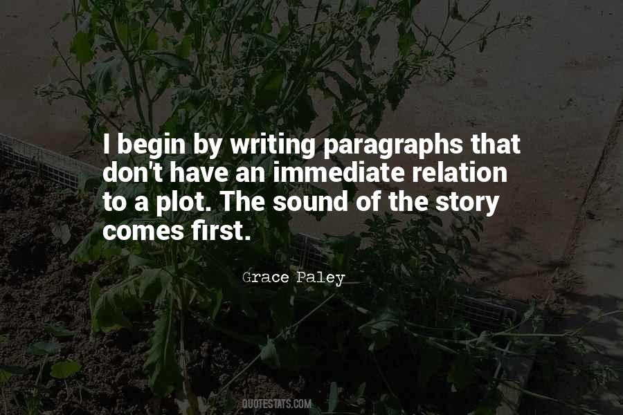 Quotes About Plot Writing #630209