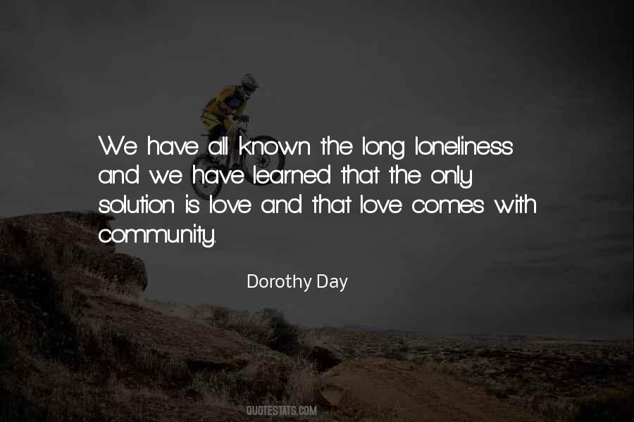 Quotes About Community Love #172817