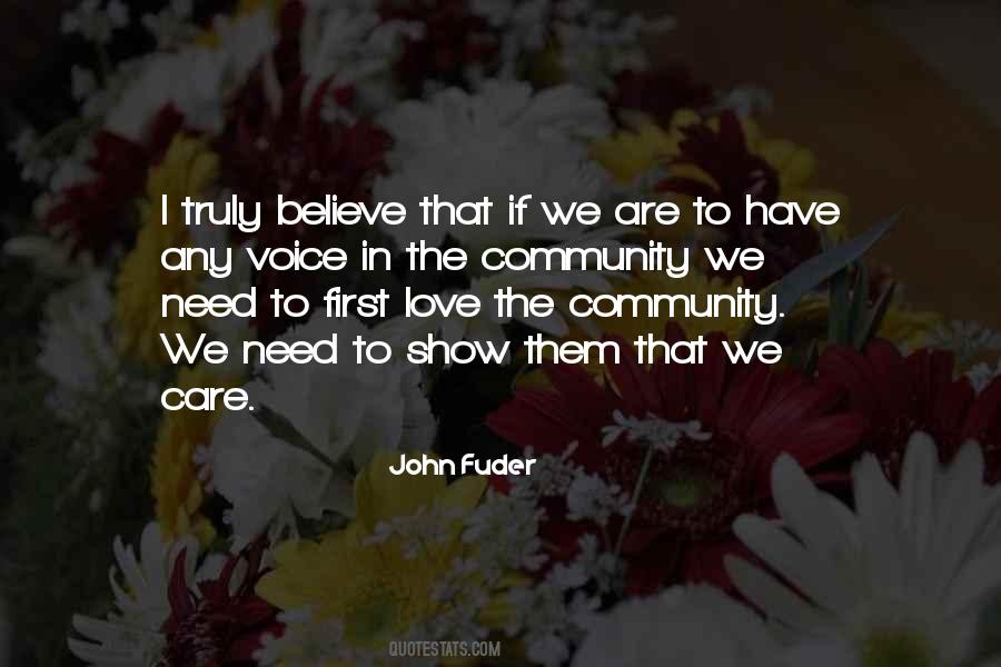 Quotes About Community Love #539137