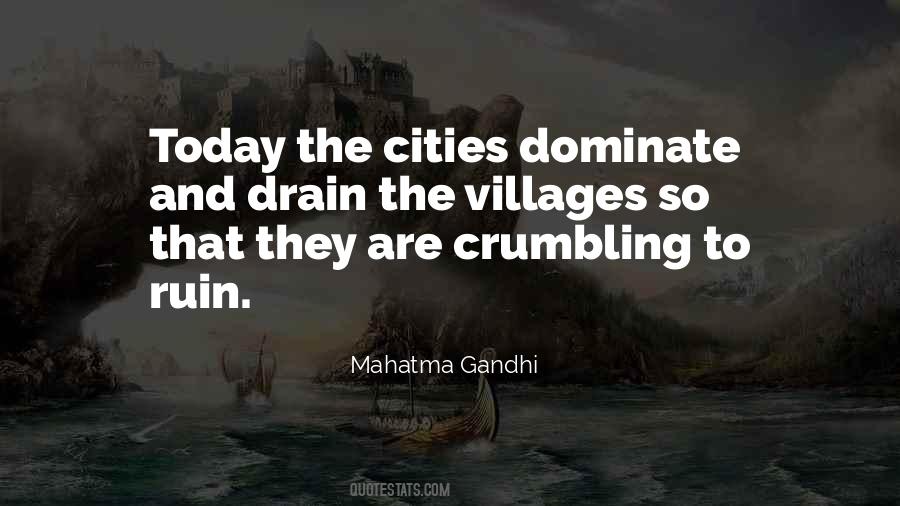 Quotes About Villages #1096857