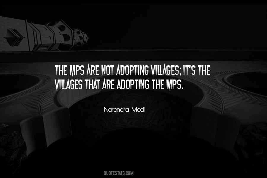 Quotes About Villages #1109135