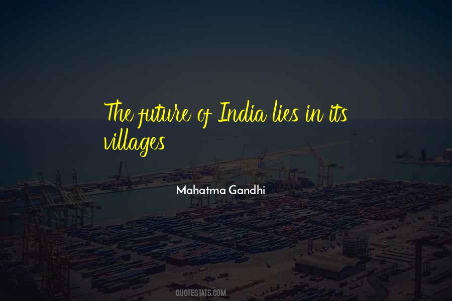 Quotes About Villages #1153346