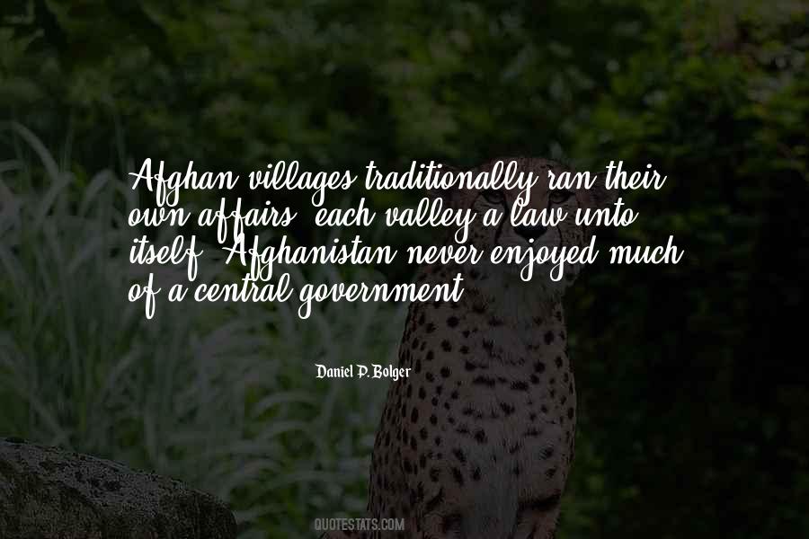 Quotes About Villages #1400771