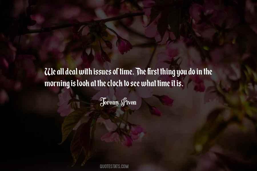 Quotes About The Clock #1203957