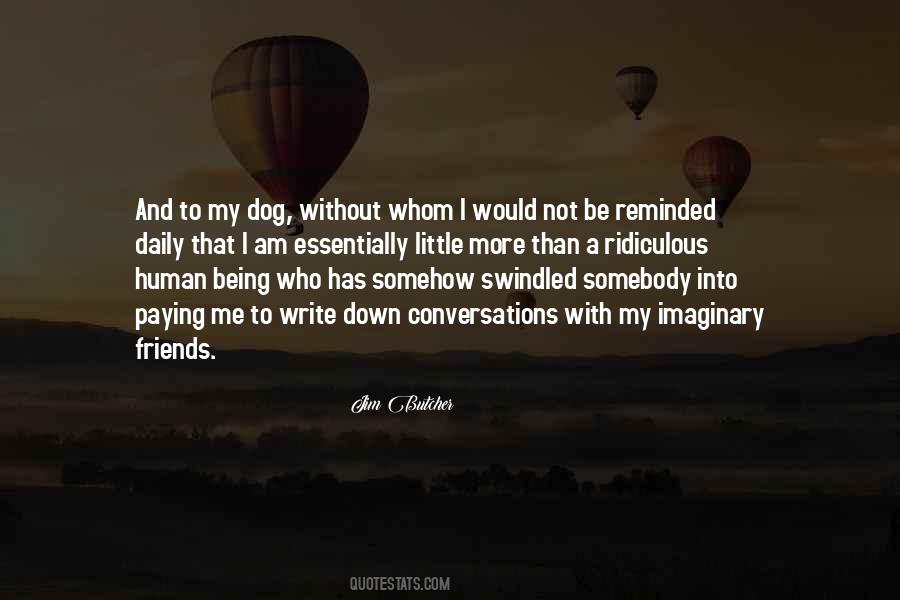 Human To Dog Quotes #1681943