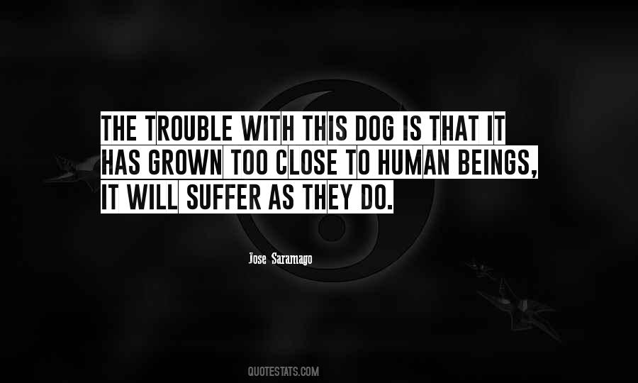Human To Dog Quotes #1821401