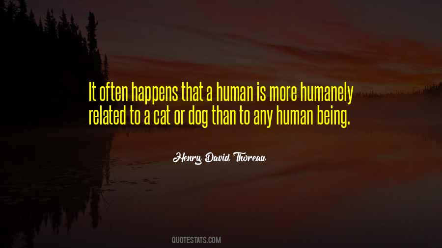 Human To Dog Quotes #704148