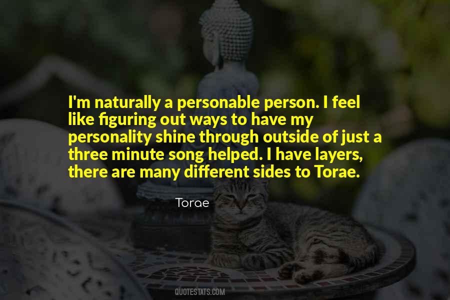 Quotes About Shining Personality #1418547