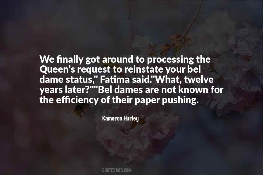 Paper Pushing Quotes #1558891