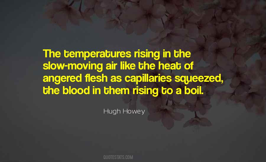 Quotes About Rising Temperatures #1137844
