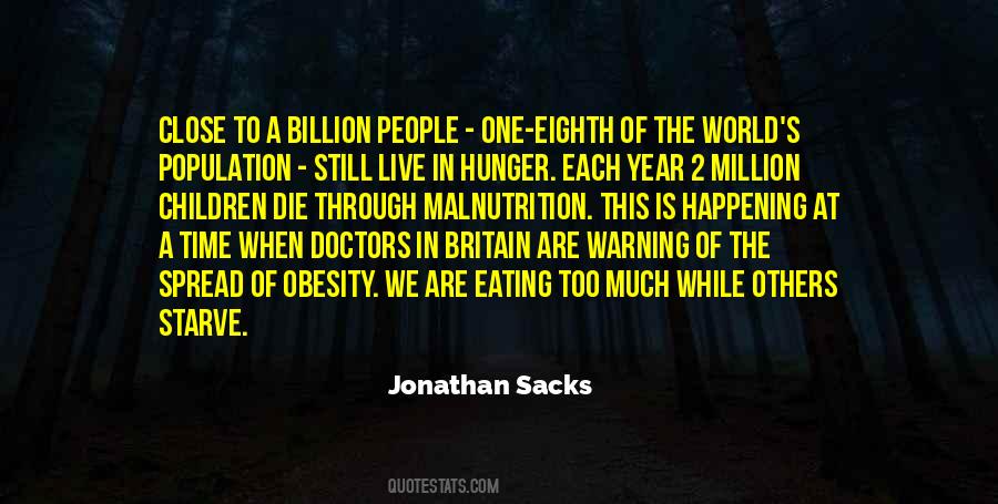 Quotes About Malnutrition #1072525