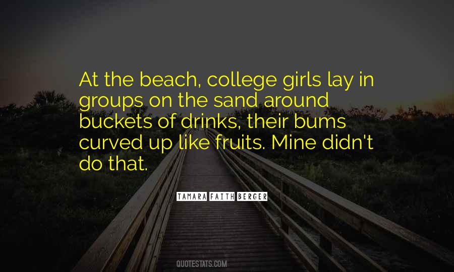 Quotes About Beach Girl #1318808