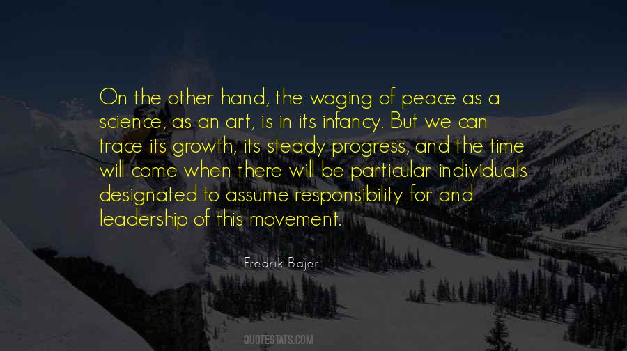 Waging Peace Quotes #116270