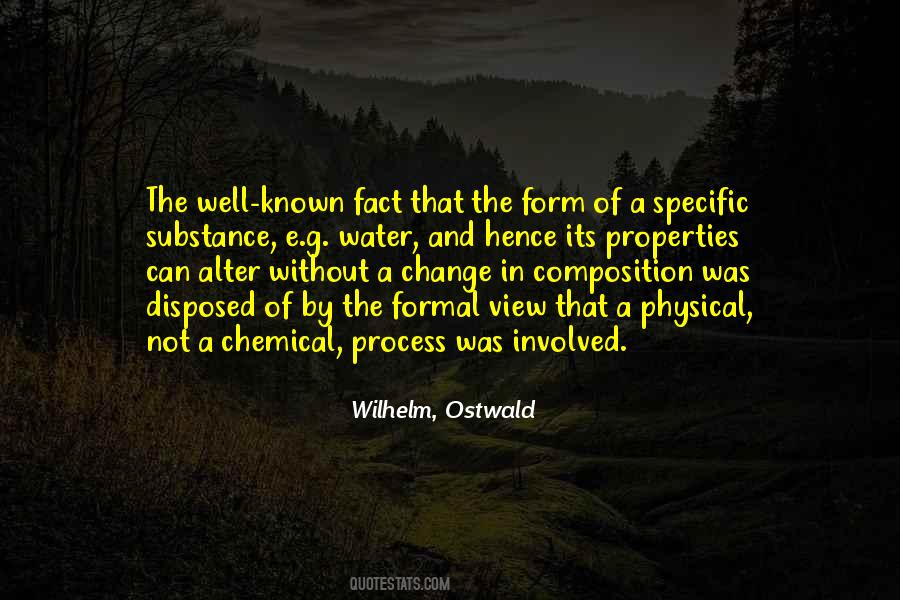 Quotes About Chemical Change #1666170