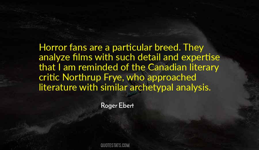 Quotes About Horror Fans #969011