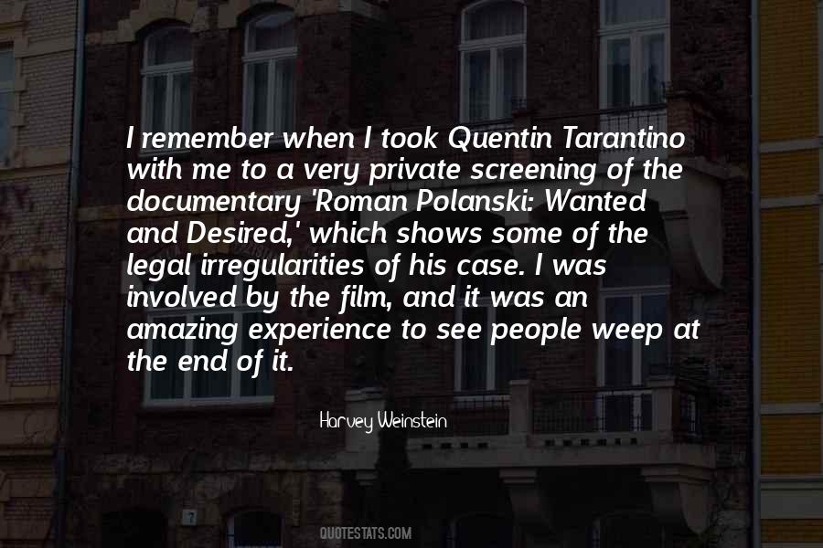 Quotes About Documentary Film #1470913