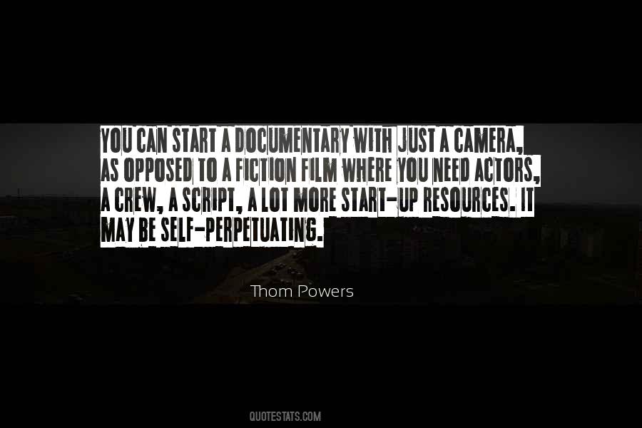 Quotes About Documentary Film #188607