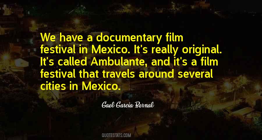 Quotes About Documentary Film #394698