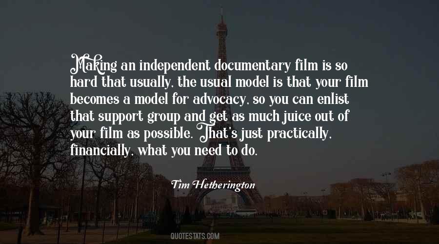 Quotes About Documentary Film #773867