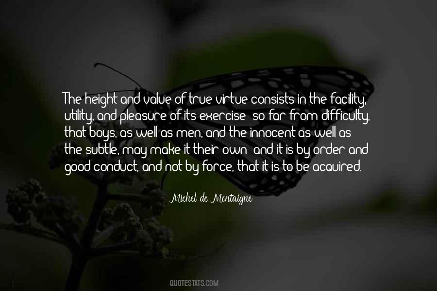 True Virtue Quotes #1018805