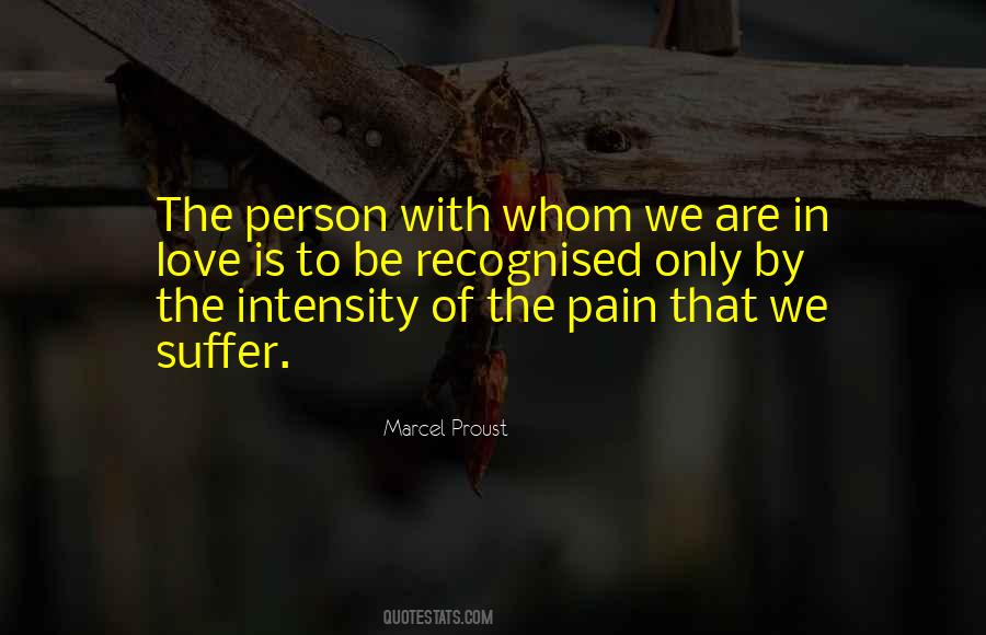 Quotes About Intensity Of Love #1354198