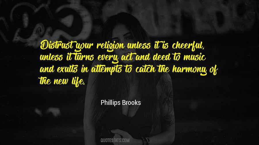 Religion Of Music Quotes #1044751