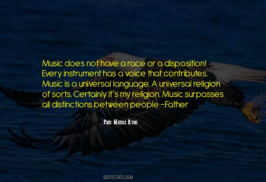 Religion Of Music Quotes #1723125