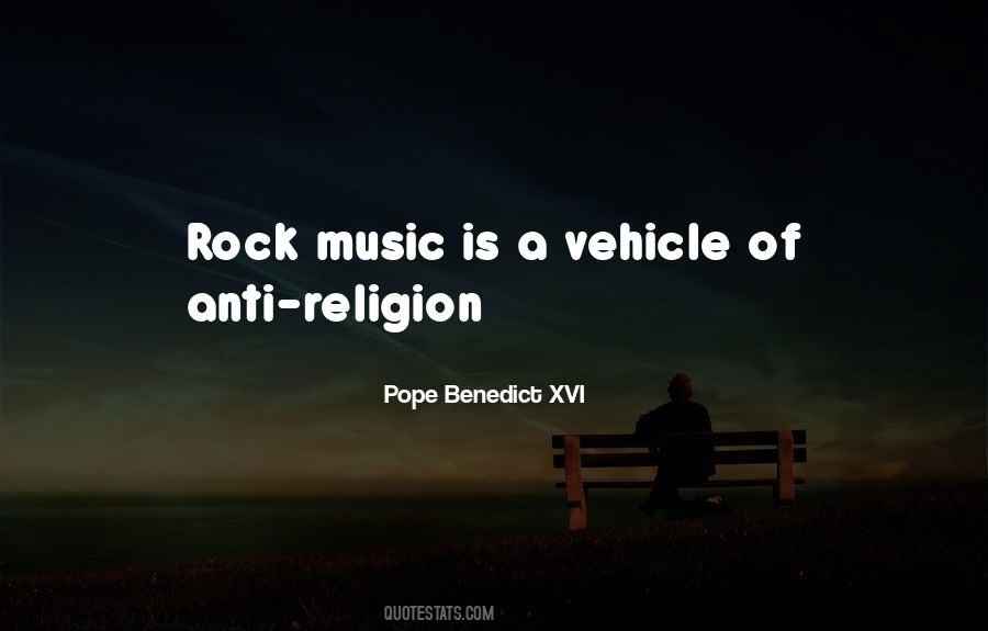 Religion Of Music Quotes #734716