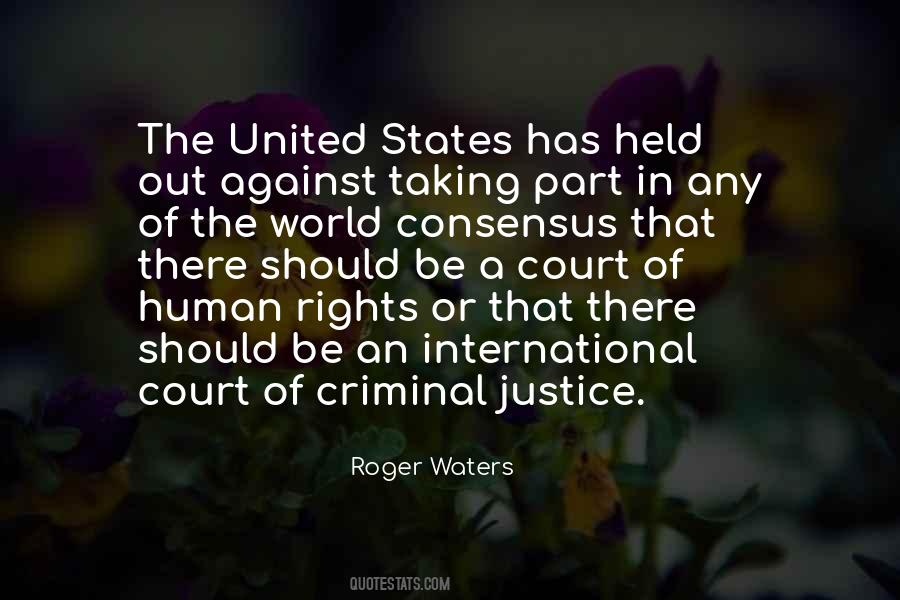Quotes About The International Court Of Justice #864862
