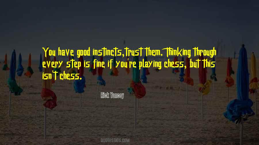 Quotes About Instincts #1205212