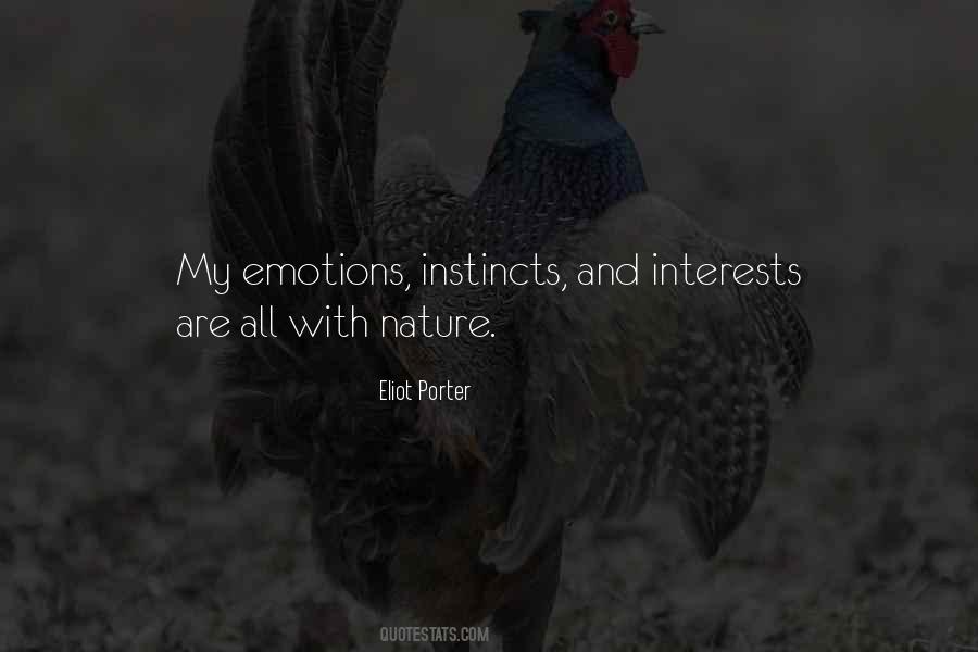 Quotes About Instincts #1401741